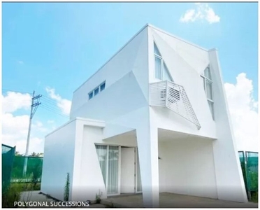 Polygonal Duplex House for rent at Batulao Artscape Nasugbu, Batangas