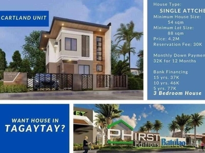 Vacation House For Sale in Phirst Editions Batulao, Nasugbu, Batangas