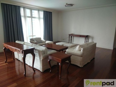 3BR plus Den Semi Furnished in One Roxas Triangle for Rent