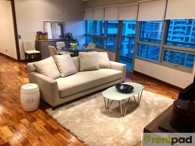Furnished 3BR Unit with Balcony at The Residences at Greenbelt