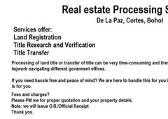 LOT NEAR NEW PROVINCIAL HOSPITAL IN CORTES BOHOL FOR SALE