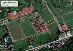 Tagaytay Royale Commercial Lot