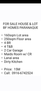 MODERN HOUSE FOR SALE BF HOMES SUCAT PARANAQUE