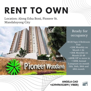 Rent To Own 25k Monthly Ready for occupancy