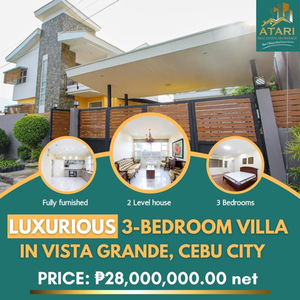 Villa For Sale In Cadulawan, Talisay