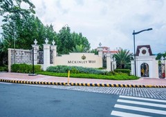 LOT FOR SALE IN MCKINLEY WEST (ALONG MAID ROAD, ST TROPEZ)