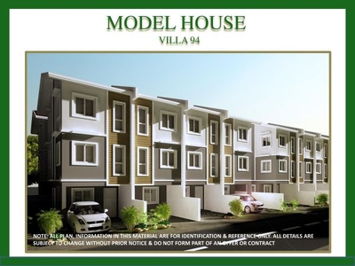 3-Storey Townhouse For Sale with complete amenities located in Imus Cavite