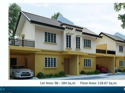 Townhouse Duplex type for as low as P24, 475 mo amort in Talisay