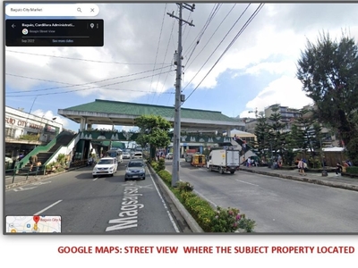 Commercial Lot with old structure For Sale in Magsaysay Avenue, Baguio City