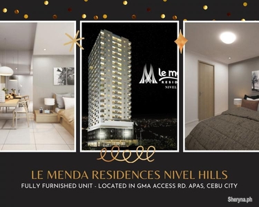 Le Menda Residences Nivel Hills STUDIO 22 sqm