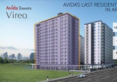 3 Bedroom Condo Unit for Sale at Avida Towers Vireo in Arca South near NAIA