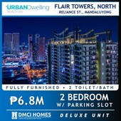 2 Bedroom Deluxe Unit with Parking Flair Towers For Sale