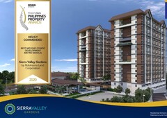 Pre-Selling! Sierra Valley Gardens, 1BR Unit at Cainta, Rizal Ortigas Extension