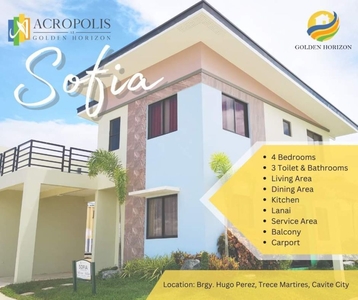 For Sale Single Detached House & Lot an Exclusive Subdivision in Trece Martires