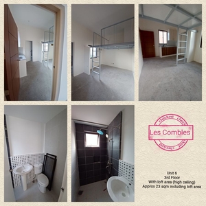 Loft Units in 3rd floor of Apartment Building For Rent in Mandaluyong City