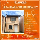 Affordable House and Lot in Negros Oriental Mika RFO