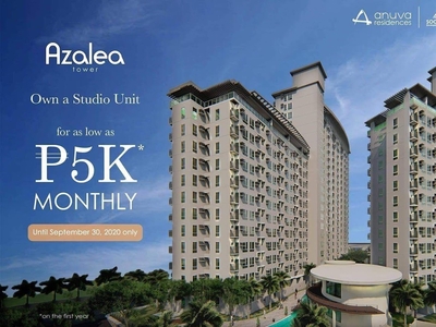 STEP-UP PROMO! Studio unit in Muntinlupa for as low as 5k per month! Hurry before promo ends on 09.30.20