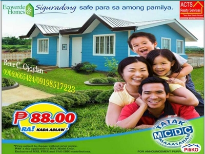 2 bedroom House and Lot for sale in Cagayan De Oro