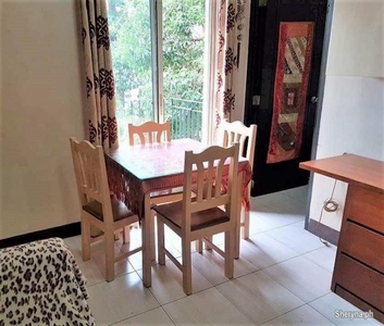 2 BR w/ balcony & parking for sale at Chateau Elysee near NAIA