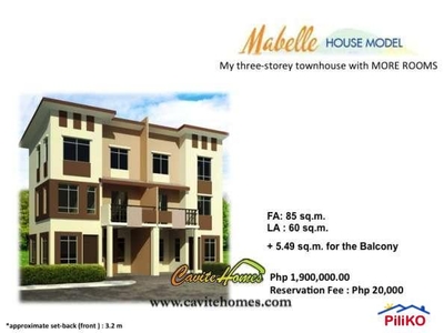 4 bedroom Townhouse for sale in Cavite City