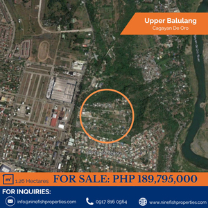 Lot For Sale In Balulang, Cagayan De Oro