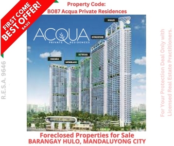 Condo For Sale In Hulo, Mandaluyong