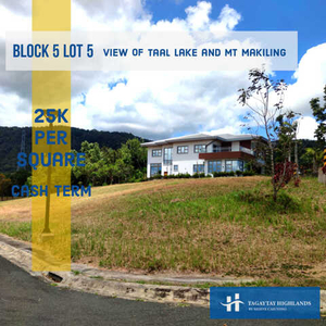 Lot For Sale In Calabuso North, Tagaytay