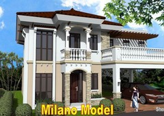 House and lot MILANO model at Fonte di Versailles Minglanilla