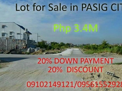 Residential Lot for sale in Pasig