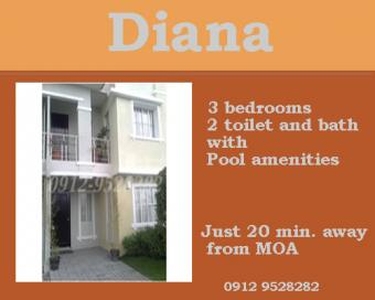 3 bdr Diana nr MOA For Sale Philippines
