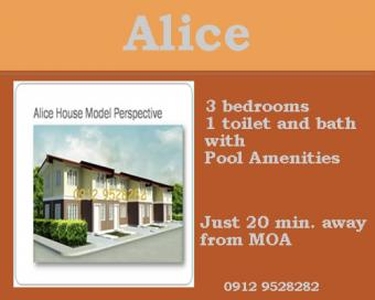 3 bedroom alice nr MOA For Sale Philippines