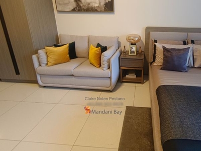 Pre-selling Semi Furnished Combined studio units with balcony in Mandaue City