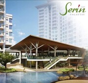 1 Bedroom w/ balcony Condo Unit for Sale at Serin East Tagaytay beside AYALA MALLS SERIN