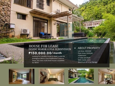 House For Rent In Banilad, Cebu