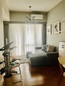 1BR Furnished corner lot with balcony for Sale or for Rent