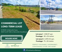 Commercial Lot in Tanza Cavite for Long Term Lease