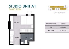 RUSH SALE!!! Save P500k for a studio unit at Guadalupe