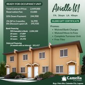 House & Lot For Sale in Calamba Laguna - Ready For Occupancy