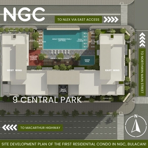 9 CENTRAL PARK in NGC Marilao Loft Type for Sale