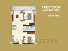 2 bedroom For Sale in Mall of Asia Pasay SMDC Sail Residences Preselling