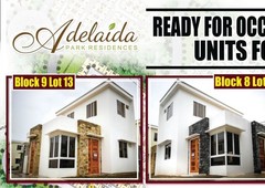 Ready For Occupancy (RFO) units at ADELAIDA PARK RESIDENCES