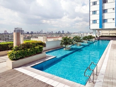 Fully Furnished Studio Unit with Parking at Princeton Residences in QC