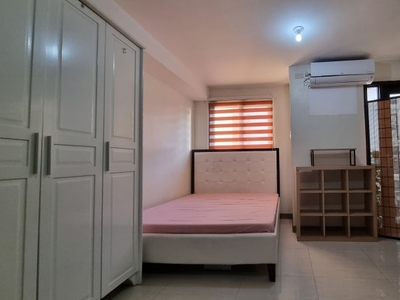 Semi-Furnished Studio Type with Balcony, Hi-speed WIFI and Parking Slot