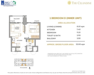 The Celandine (by DMCI) for rent (Condo & Parking)