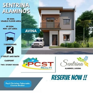 House for Sale in Avina Model At Sentrina Alaminos Laguna