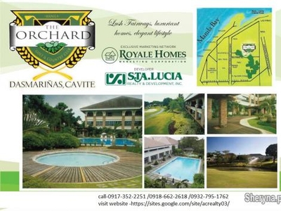 Lot for sale in Orchard Residential Estates and dasmarinas cavite