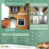House and Lot for Sale in Camella Trece!