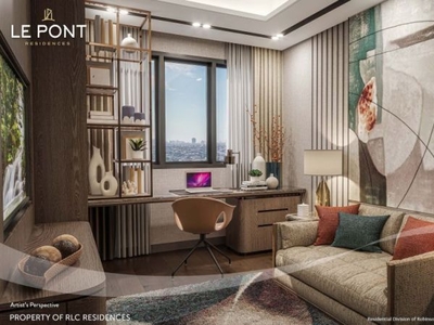 Le Pont Residences - 1 Bedroom With Balcony Condo Unit For Sale in Pasig City