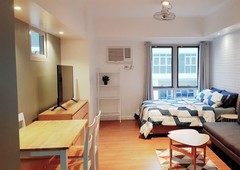 Scandinavian-inspired Studio unit in Two Maridien BGC for rent