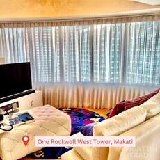 FOR SALE! 2 BR End Unit at One Rockwell West Tower, Makati